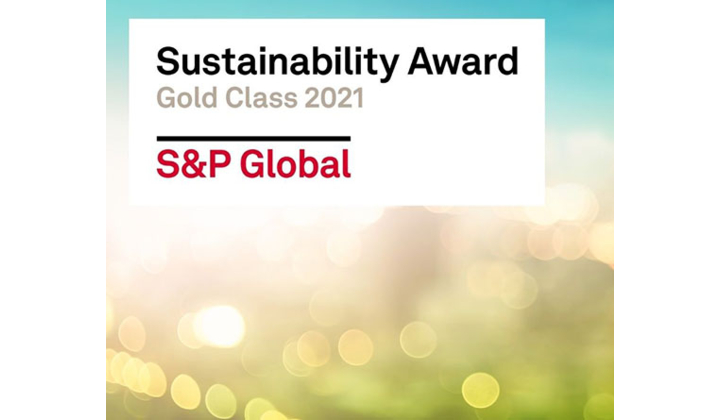 OMRON reçoit la distinction Gold Class du Prix durabilité de S&P Global