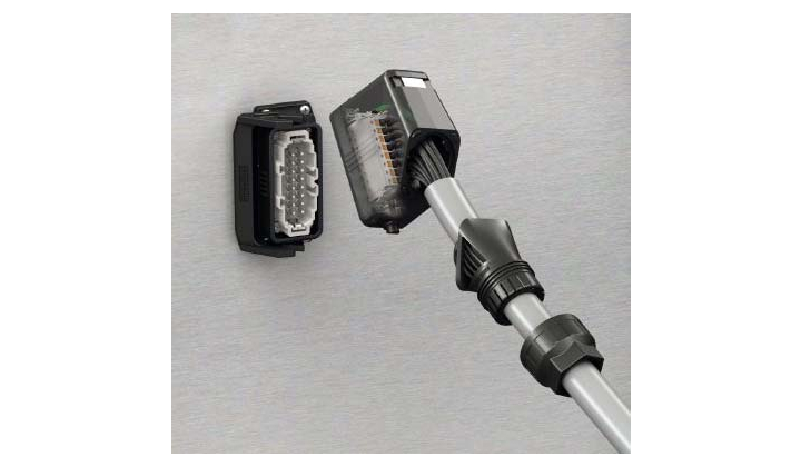 Connecteur industriel IP65, HEAVYCONNEC EVO