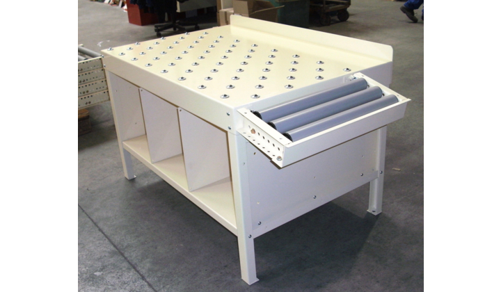 Table à billes de conditionnement