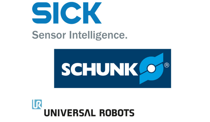 SCHUNK, SICK et Universal Robots s’associent pour promouvoir l’industrie 4.0