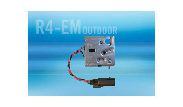 Loquet rotatif électronique R4-EM: étanche et anticorrosion