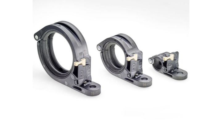 Colliers de serrage P-clamp avec dispositifs de verrouillages séparés