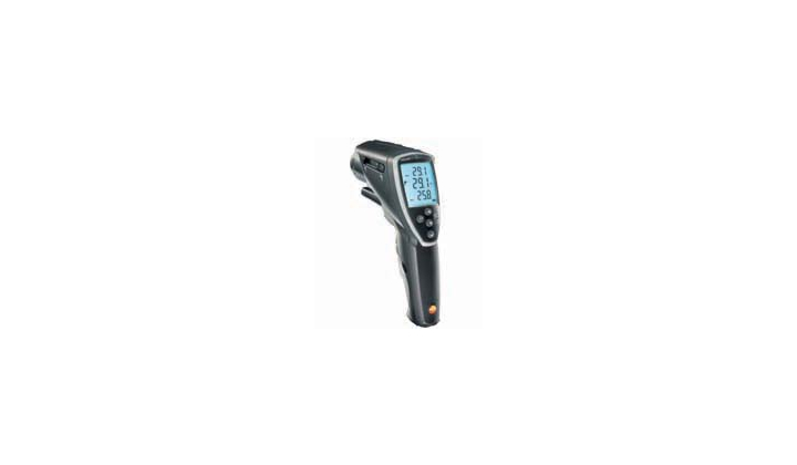 Thermomètre infrarouge avec optique commutable