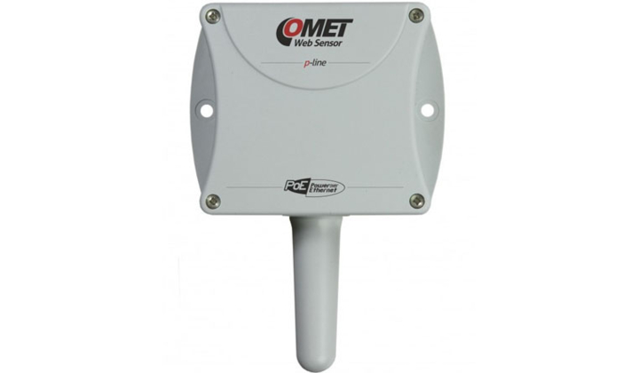 Transmetteur Web Sensors pour température, CO2, HR et pression atmosphérique