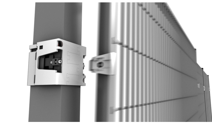 Panneau de protection machine démontable