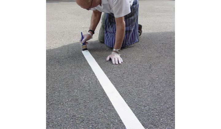 Peinture de marquage pour sol bitume