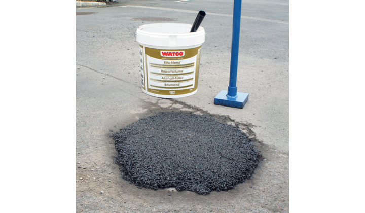 Réparation de sols bitume et béton
