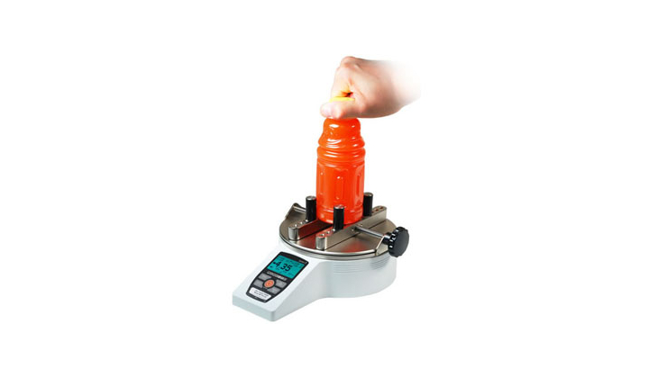 Dynamomètre pour mesure de couple sur flacon