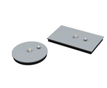 Ventouses acier pour charges lourdes