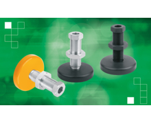 Pieds de machine avec vis creuse