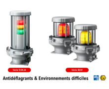 Colonne et balise lumineuses antidéflagrantes PATLITE