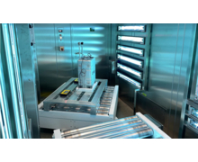 Système de désinfection UV des palettes