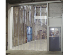 Portes à lanières