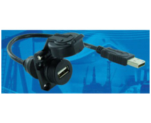 Connecteur USB plastique USBAP pour environnements sévères