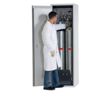 Armoire de sécurité pour bouteilles de gaz G-ULTIMATE-90, certifiée CE, EN 14470-2, EN 16121/16122