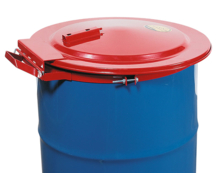 Couvercle de protection pour fûts acier de 200 litres