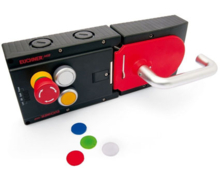 Système de sécurité MGB avec boutons-poussoirs à couleur interchangeable