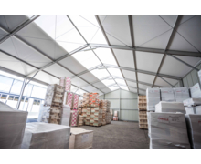 Bâtiment de stockage modulaire démontable