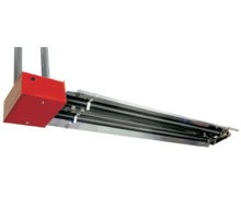 Tube rayonnant gaz Epingle U