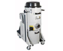 Aspirateur industriel triphasé pour poussières, déchets légers et lourds