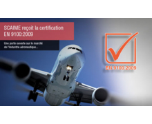 SCAIME certifié EN 9100:2009