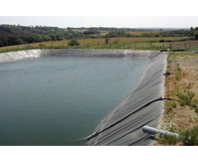 Membrane d’étanchéité pour bassin d’irrigation 