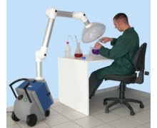 Caisson mobile d’aspiration filtration