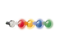 5 couleurs en un seul feu compact encastrable 